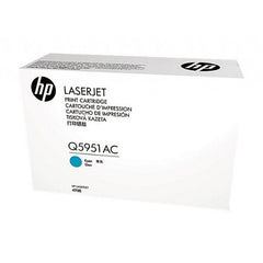 HP 643A (Q5951AC) Cyan Original LaserJet Toner Cartridge (10000 Yield)