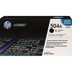 HP 504A (CE250A) Black Original LaserJet Toner Cartridge (5000 Yield)