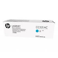 HP 304A (CC531AC) Cyan Original LaserJet Toner Cartridge (2800 Yield)